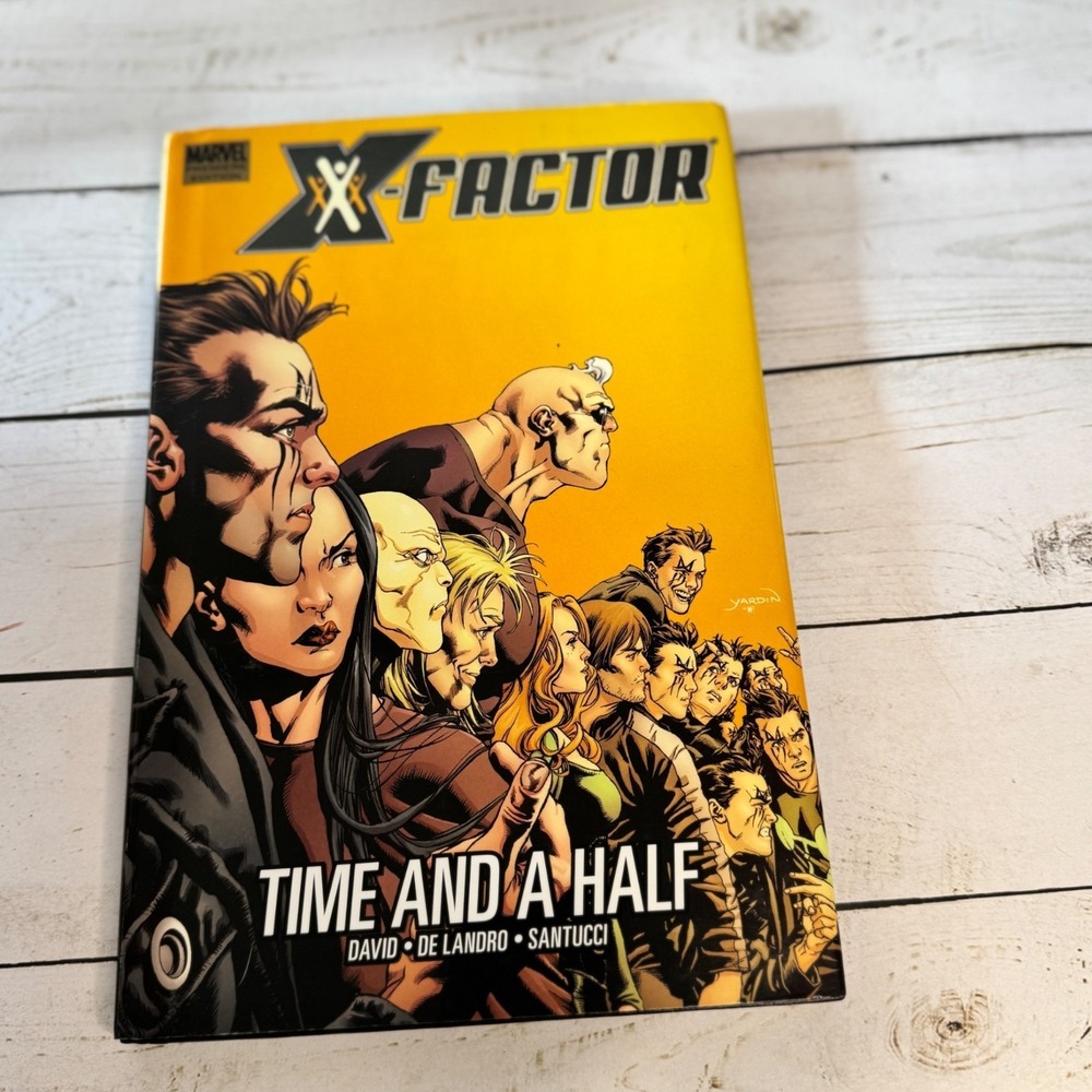 X-Factor Time and a Half Marvel Premiere HC Hardcover Graphic Novel Peter David